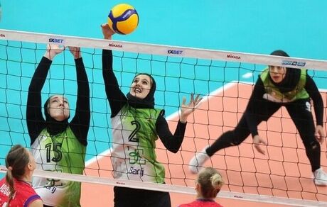 نماینده ایران در جام باشگاه‌های والیبال بانوان آسیا چهارم شد