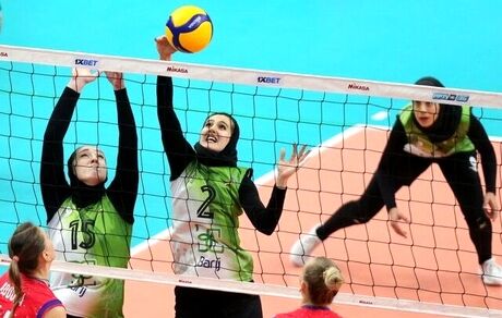 نماینده ایران در جام باشگاه‌های والیبال بانوان آسیا چهارم شد