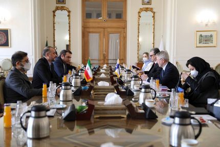 دو دیدار پیاپی وزیر خارجه فنلاند با وزیر امور خارجه کشورمان