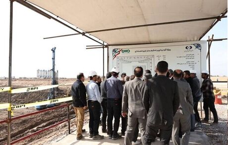 بازدید رییس سازمان انرژی اتمی از ساخت نیروگاه اتمی ۳۰۰ مگاواتی کارون