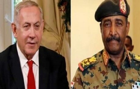رییس شورای انتقالی سودان: آمریکا ترتیب دهنده دیدار من با نتانیاهو بود