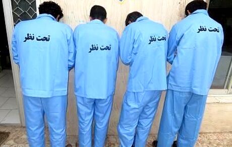 دستگیری هشت متهم پرونده سرقت مسلحانه طلافروشی در شهر «نصرآبادـ»