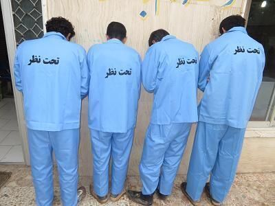 دستگیری هشت متهم پرونده سرقت مسلحانه طلافروشی در شهر «نصرآبادـ»