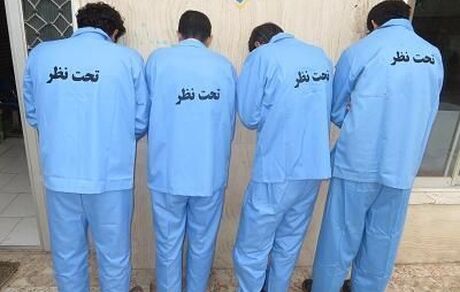 دستگیری هشت متهم پرونده سرقت مسلحانه طلافروشی در شهر «نصرآبادـ»