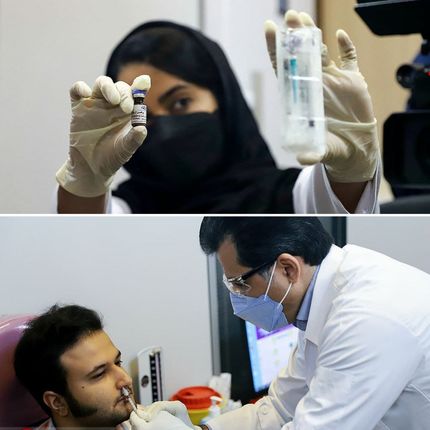 تزریق واکسن استنشاقی کووپارس