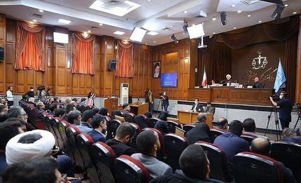 پایان پنجمین جلسه دادگاه رسیدگی به اتهامات اعضای سازمان مجاهدین (منافقین)