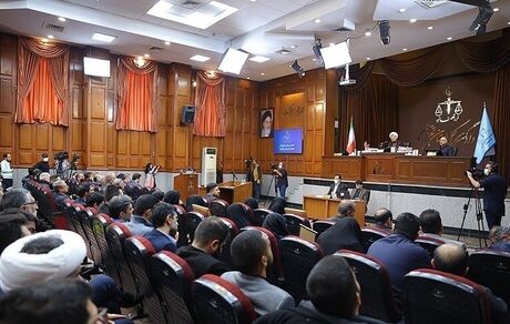 پایان پنجمین جلسه دادگاه رسیدگی به اتهامات اعضای سازمان مجاهدین (منافقین)