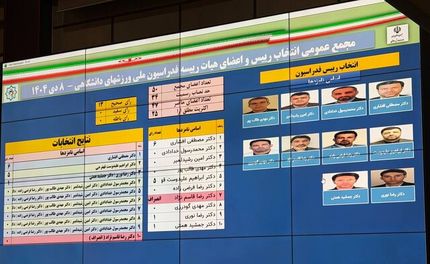 رییس فدراسیون ملی ورزش‌های دانشگاهی انتخاب شد