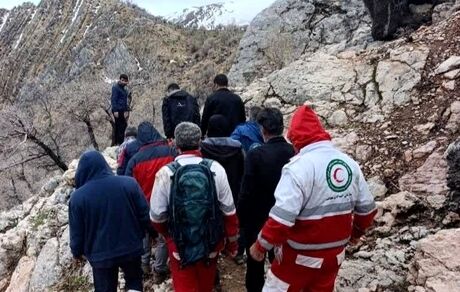 پیکر بی‌جان جوان گم‌شده در ارتفاعات تامر از توابع شهرستان بویراحمد 