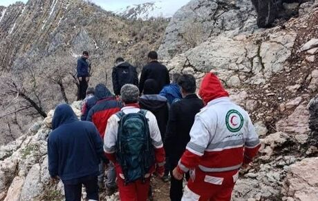 پیکر بی‌جان جوان گم‌شده در ارتفاعات تامر از توابع شهرستان بویراحمد 