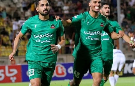 تساوی شمس آذر و چادرملو در بازی ۸ گله!