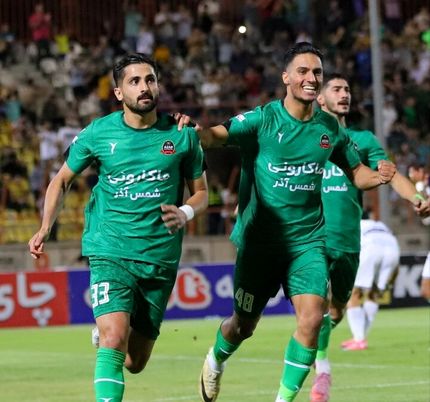 تساوی شمس آذر و چادرملو در بازی ۸ گله!