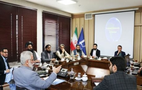 هیات طالبان از دانشگاه فردوسی مشهد بازدید کرد