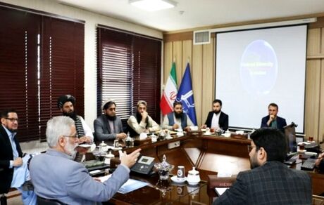 هیات طالبان از دانشگاه فردوسی مشهد بازدید کرد