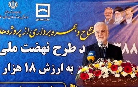افتتاح ۱۳۸۸ واحد مسکونی با تامین مالی بانک مسکن در استان سمنان با حضور وزیر کشور
