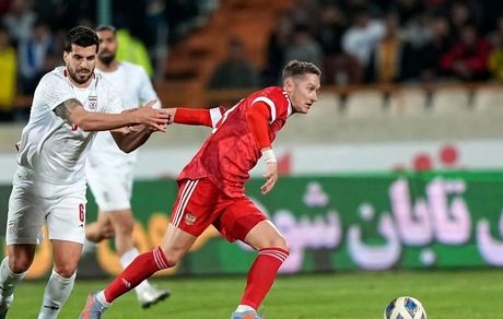 باخت تیم ملی فوتبال به روسیه در دیداری دوستانه