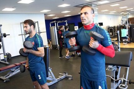 پرسپولیسی‌ها بدون مصدوم وزنه زدند