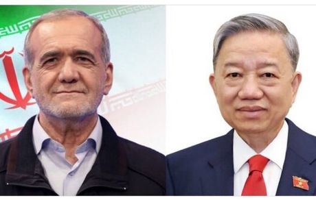 تبریک رئیس‌جمهور ویتنام به مسعود پزشکیان