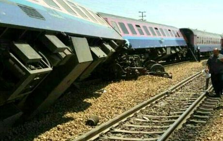 جزئیات بیشتری از حادثه خروج قطار تهران گرگان از ریل