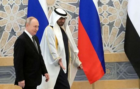 گفت و گوی پوتین و رئیس امارات درخصوص ایران