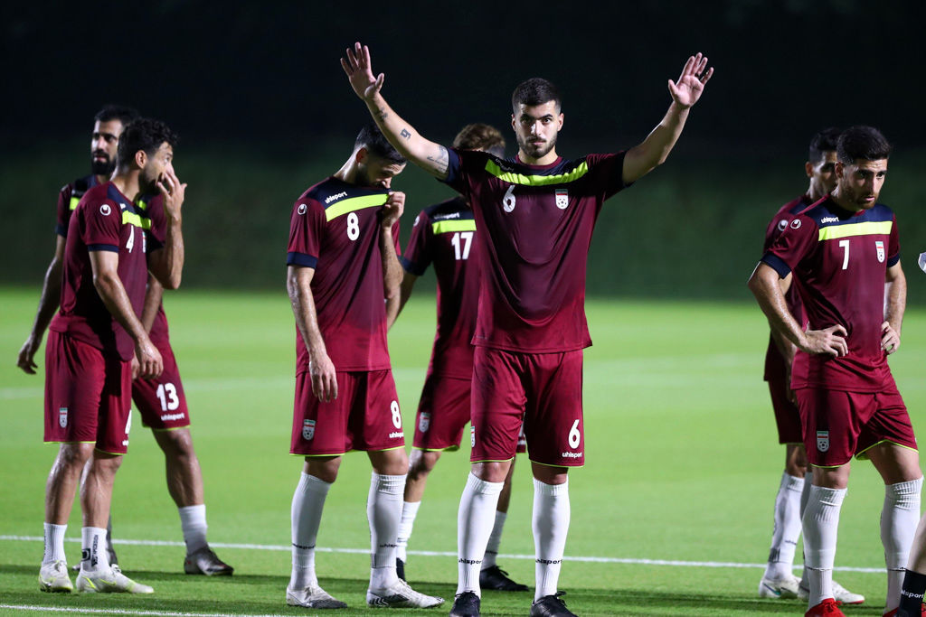 تیم ملی، اولین تمرین خود را در قطر برگزار کرد