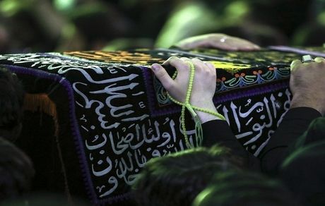 پیکر استاد فاطمی‌نیا در تهران تشییع شد