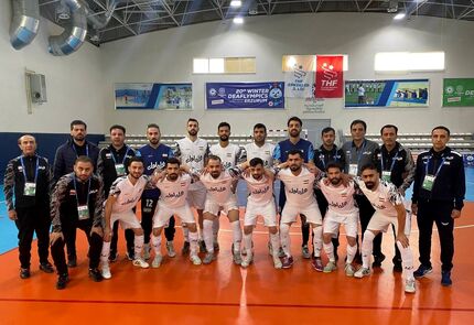 صعود راحت تیم ملی فوتسال ناشنوایان ایران در المپیک زمستانی