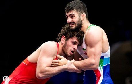 کشتی‌گیر مهاجرت کرده ایرانی طلای جهان را گرفت