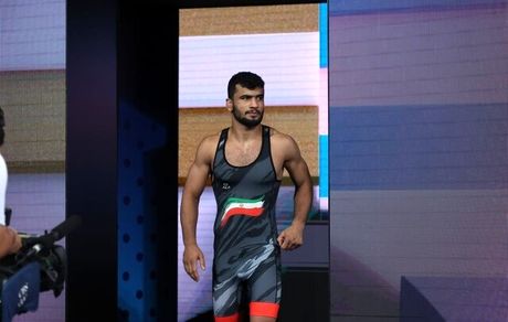 سومین فینالیست کشتی فرنگی ایران در ۸۷ کیلو رقم خورد