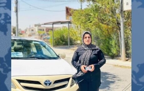 مجوز به اولین راننده تاکسی زن در اقلیم کردستان عراق