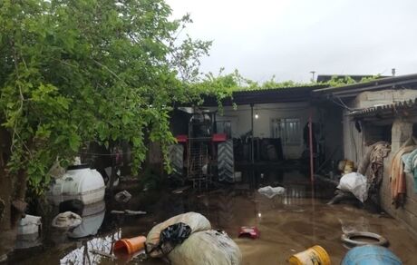 راه دسترسی ۲۴ روستای مینودشت بدلیل رانش زمین و ریزش کوه مسدود شد