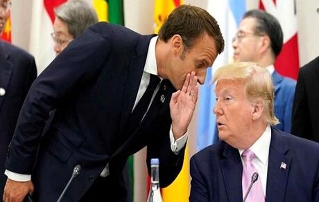 ترامپ، پیام خصوصی مکرون در خصوص ایران و سوریه را فاش کرد