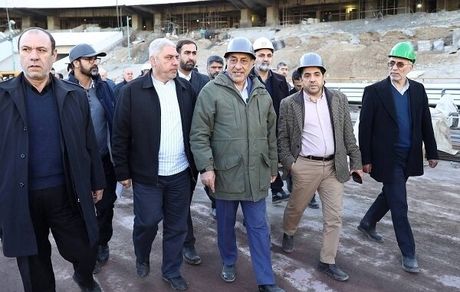 انجام ۸۵ درصد بازسازی ورزشگاه آزادی