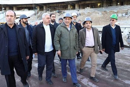 انجام ۸۵ درصد بازسازی ورزشگاه آزادی