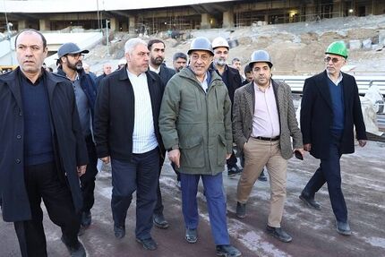 انجام ۸۵ درصد بازسازی ورزشگاه آزادی