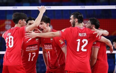 صعود مقتدرانه تیم ملی والیبال جوانان ایران به نیمه نهایی قهرمانی جهان