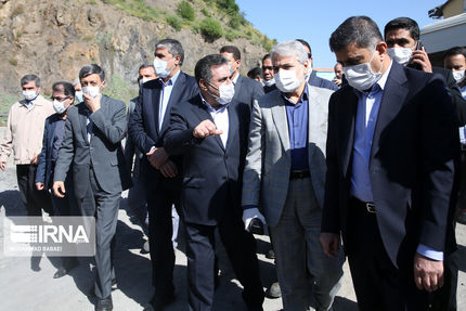 افتتاح مسیر رفت قطعه ٢ آزادراه تهران- شمال تا پایان دولت