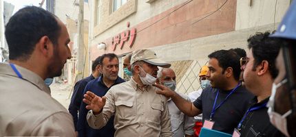 وزیر کشور: تمام اجساد را از زیر آوار متروپل خارج خواهیم کرد / از مردم آبادان فقط "محبت و همدلی" دیدیم