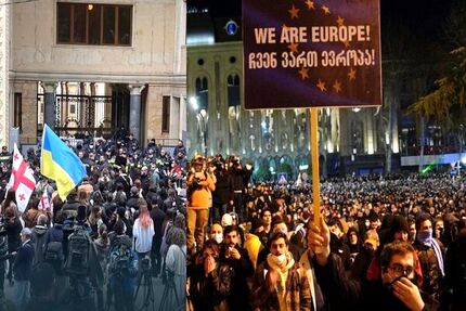 طرح جنجالی پارلمان گرجستان بعد از اعتراضات لغو شد
