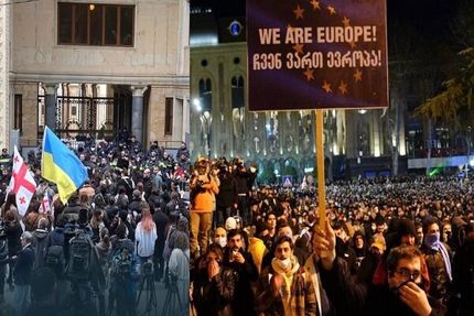 طرح جنجالی پارلمان گرجستان بعد از اعتراضات لغو شد