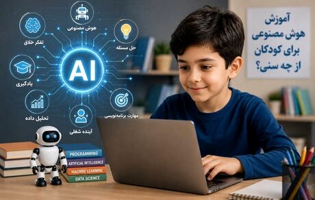 آموزش استفاده از هوش مصنوعی از چه سنی برای کودکان مناسب است؟