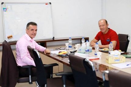 کالدرون به دیدار مدیرعامل پرسپولیس رفت