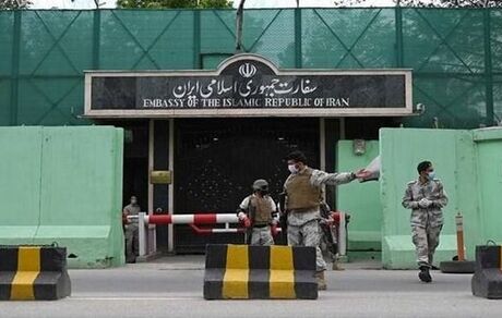 بازداشت ۱۵ نفر از آشوب‌گران مقابل سفارت ایران در کابل