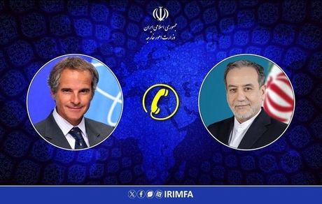عراقچی با مدیرکل آژانس بین‌المللی انرژی اتمی گفت و گو کرد