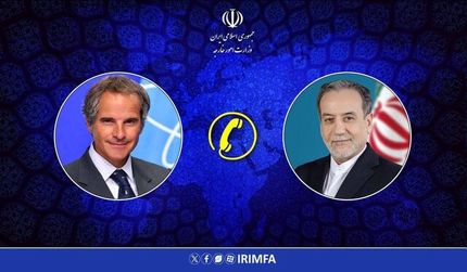 عراقچی با مدیرکل آژانس بین‌المللی انرژی اتمی گفت و گو کرد