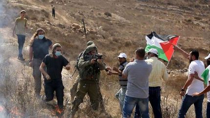 زخمی شدن ۳ فلسطینی در کرانه باختری