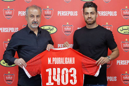 تمدید قرارداد پورعلی‌گنجی با پرسپولیس