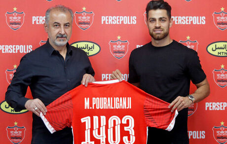 تمدید قرارداد پورعلی‌گنجی با پرسپولیس