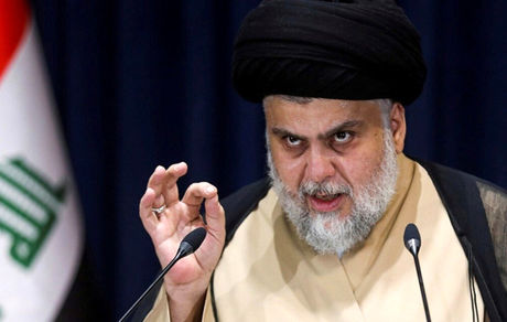 رهبر جریان صدر عراق، نام جعلی خلیج عربی را بجای خلیج فارس استفاده کرد!
