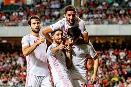 صفحه فارسی AFC با این پست به استقبال بازی تیم ملی رفت